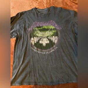 UO Metallica graphic oversized tee